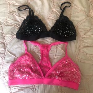 Victoria’s Secret Pink Bralettes